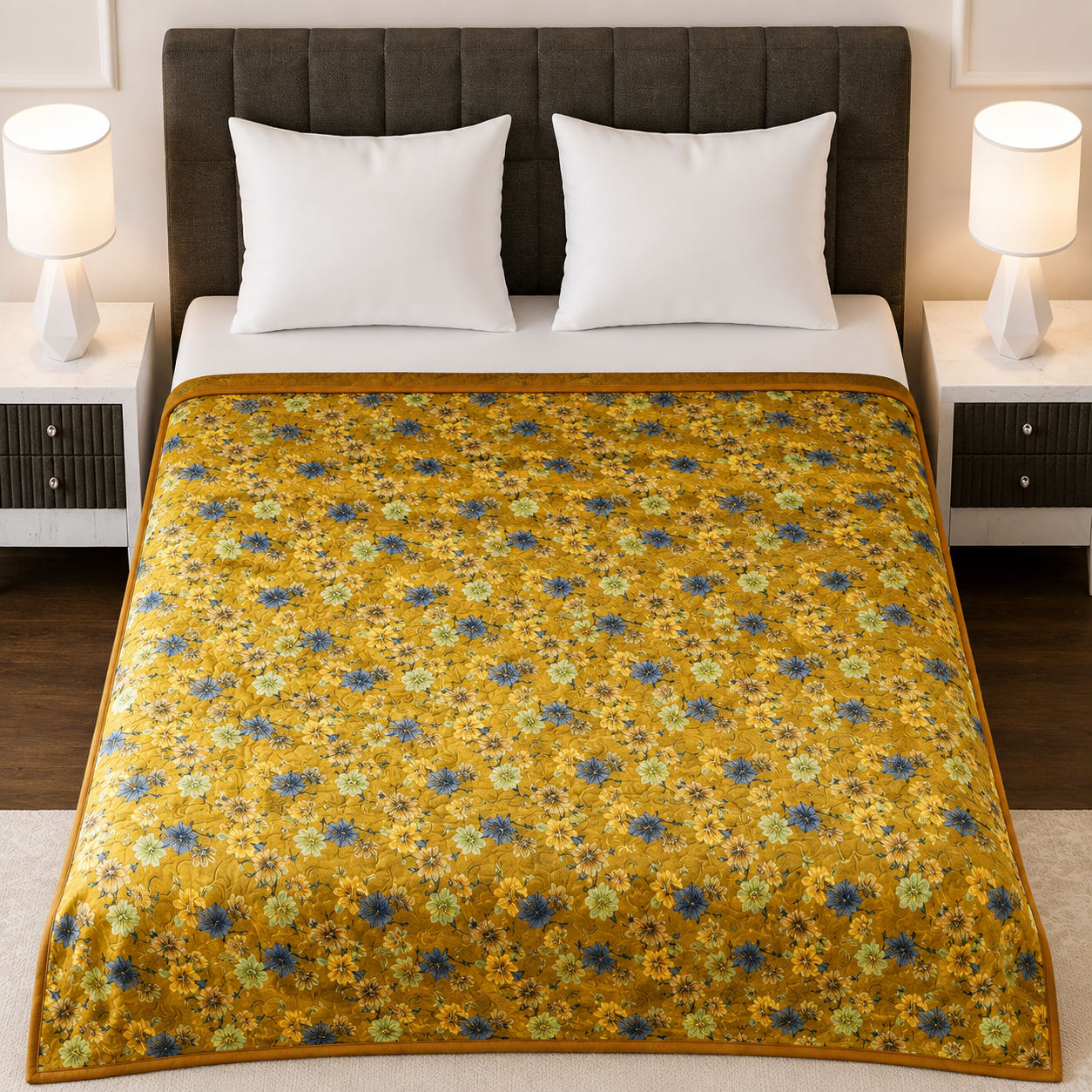Home Sweet Home AC Blanket 1-Ply Double Bed 12