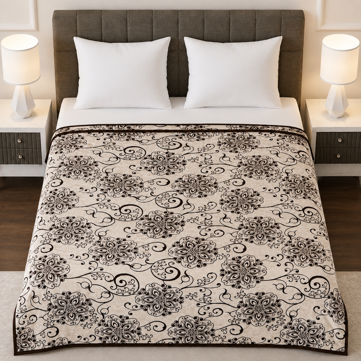 Home Sweet Home AC Blanket 1-Ply Double Bed 13